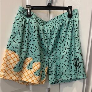 Men’s Baseballism Mint Green Ice Cream Shorts